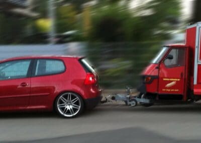 foodtruck hotdog schleuder anhaenger