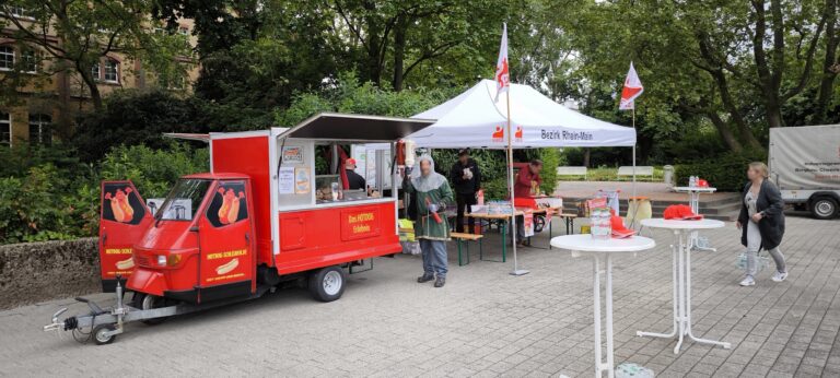 Hotdog Catering IG BCE Bad Homburg | Aktionstag bei Fresenius Kabi