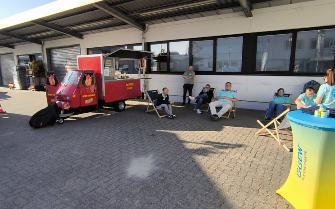 Heiße Würstchen & coole Karrieren – die Hotdog-Schleuder bei der GGEW AG