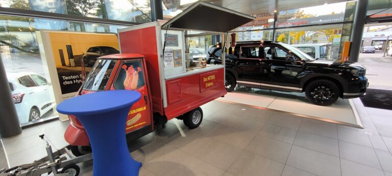 Hotdog Catering Hyundai SUV Darmstadt | Autohaus Prinzert
