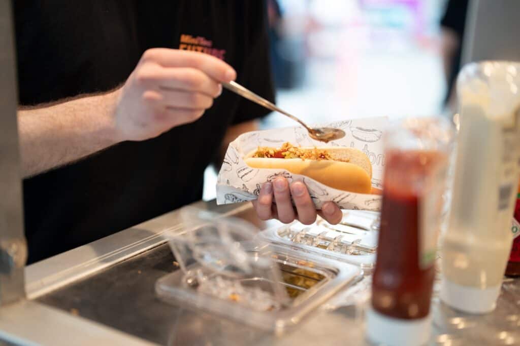 Hot Dogs bei MiniTec Future Day Schönenberg-Kübelberg
