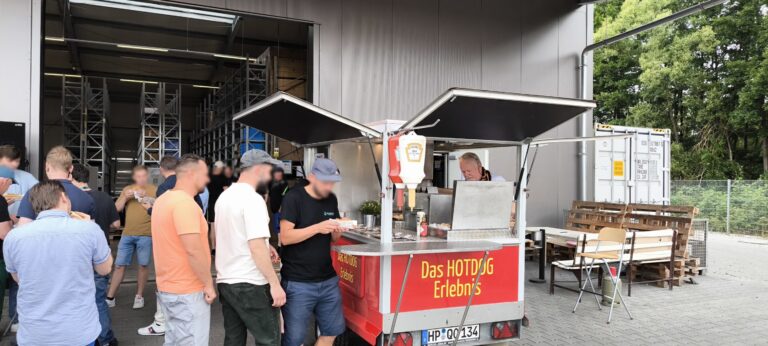 Hotdog Catering Eisenberg | WALTHER-WERKE Firmenveranstaltung