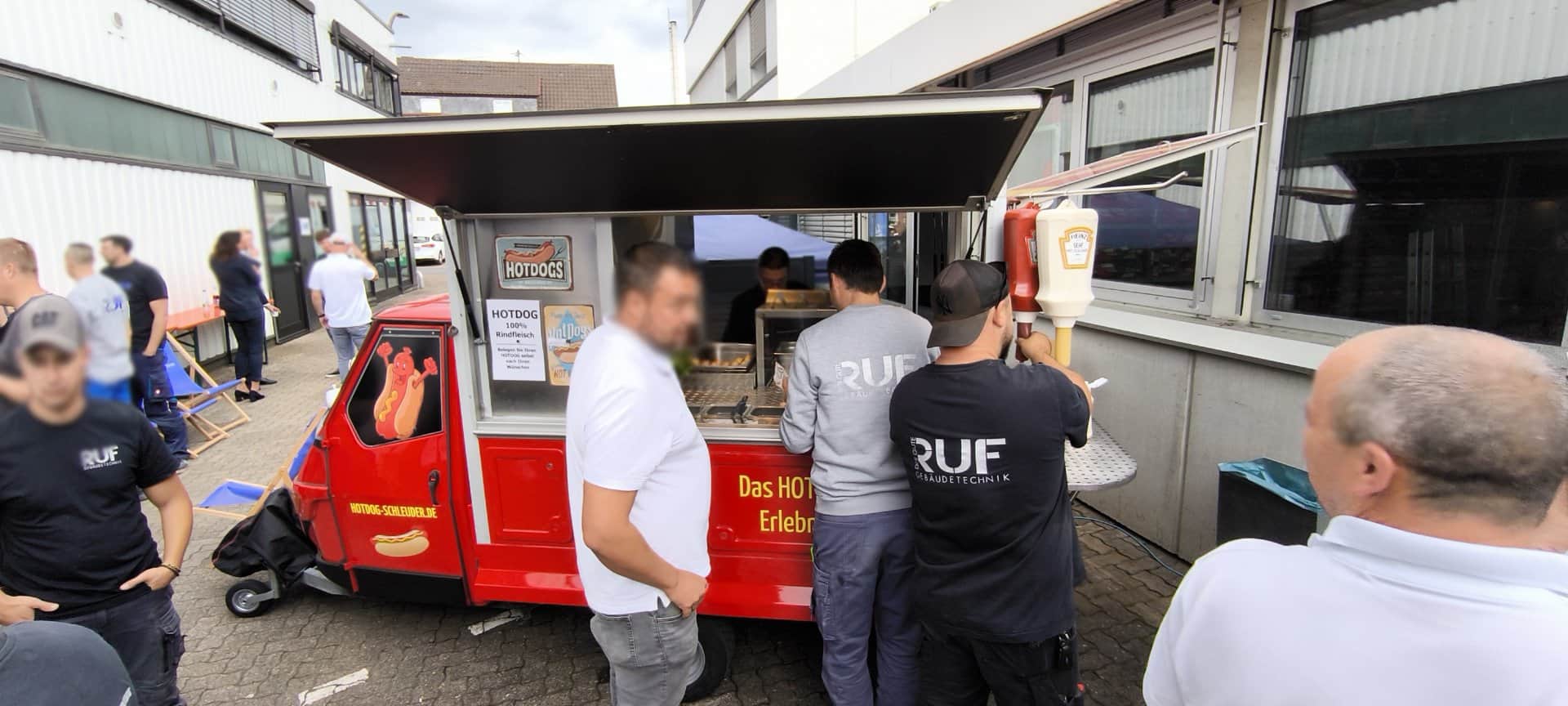 Hotdog Catering Miltenberg bei RUF in Kleinheubach