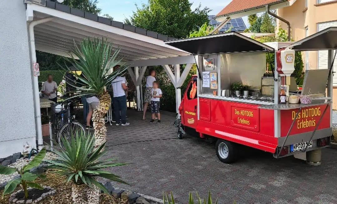 Hotdog-Catering zum runden Geburtstag in Biblis-Wattenheim