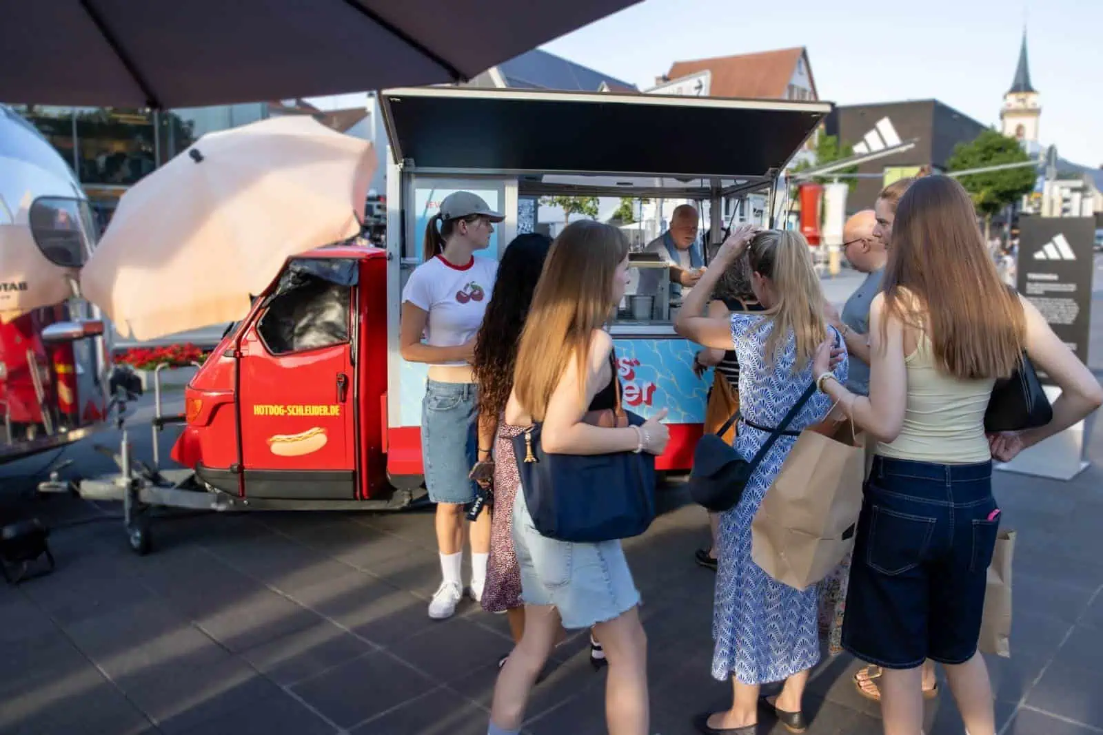 Hotdog Catering Metzingen beim Levi’s Midnight Shopping