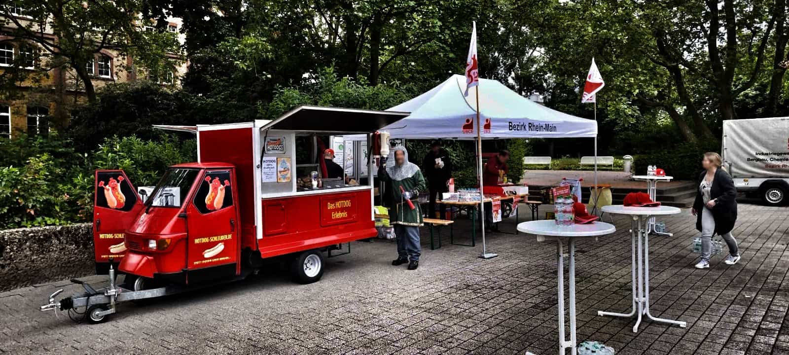Hotdog Catering bei Fresenius Kabi in Bad Homburg bei Frankfurt