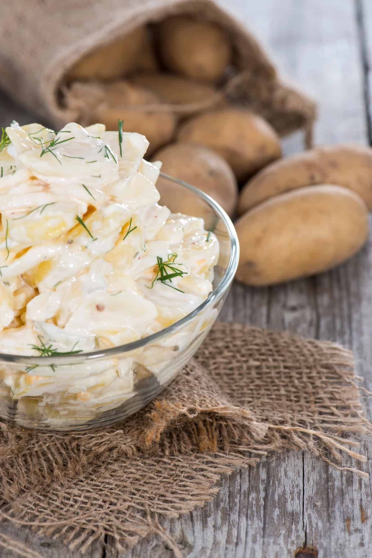 Kartoffelsalat für Catering und Veranstaltungen