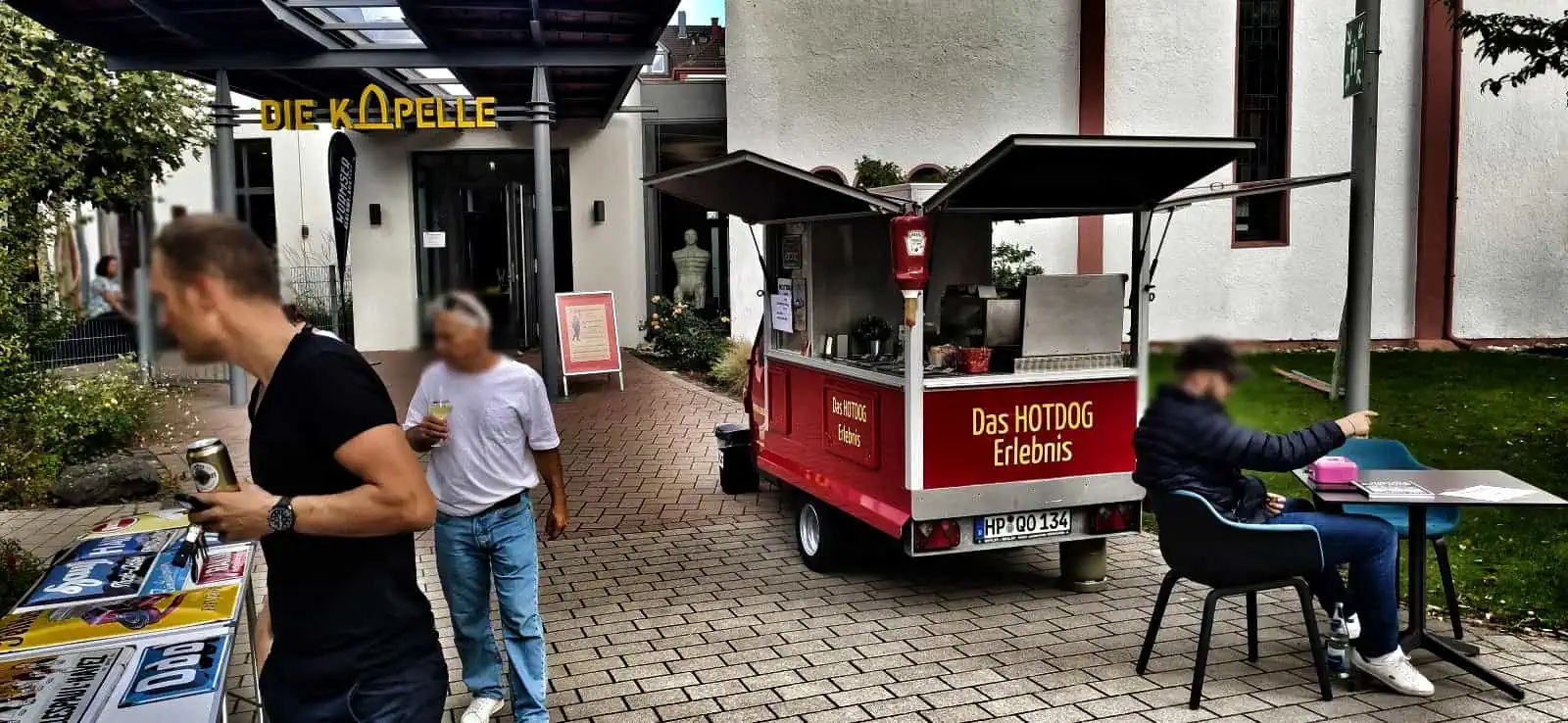 Foodtruck Worms beim Sammlertreff von Historische Werbeobjekte